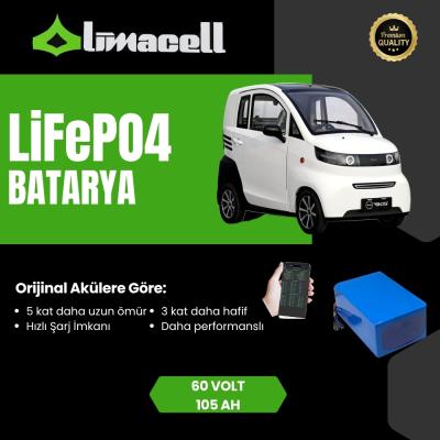 Limacell RKS A1 LiFePO4 Batarya 60V 105Ah ürün görseli