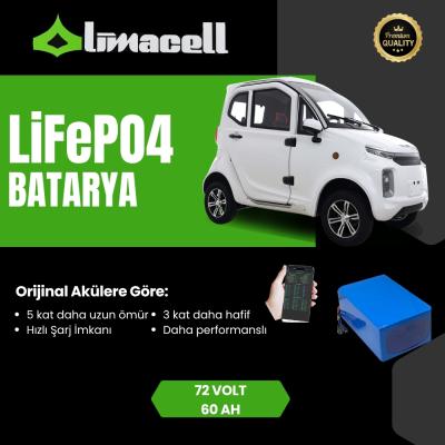 Limacell RKS M5 LiFePO4 Batarya 72V 60Ah ürün görseli
