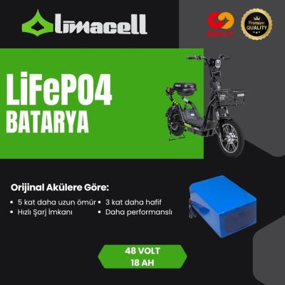 Limacell Volta VSM LiFePO4 Batarya 48V 18Ah ürün görseli