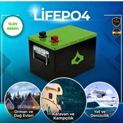 Limacell 12V 600Ah LiFePO4 Lityum Akü (608Ah Net Kapasite) | EVE & JK BMS (Metal Kasa) ürün görseli