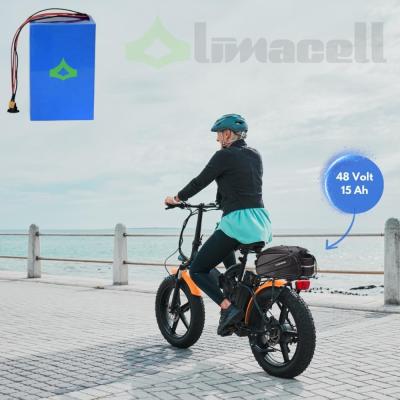 Limacell 48V 15Ah LiFePO4 Elektrikli Bisiklet Yedek Batarya ürün görseli