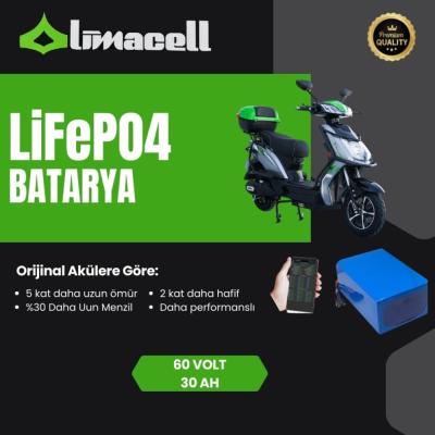 Limacell Motolux Toronto LiFePO4 Batarya 60V 30Ah ürün görseli